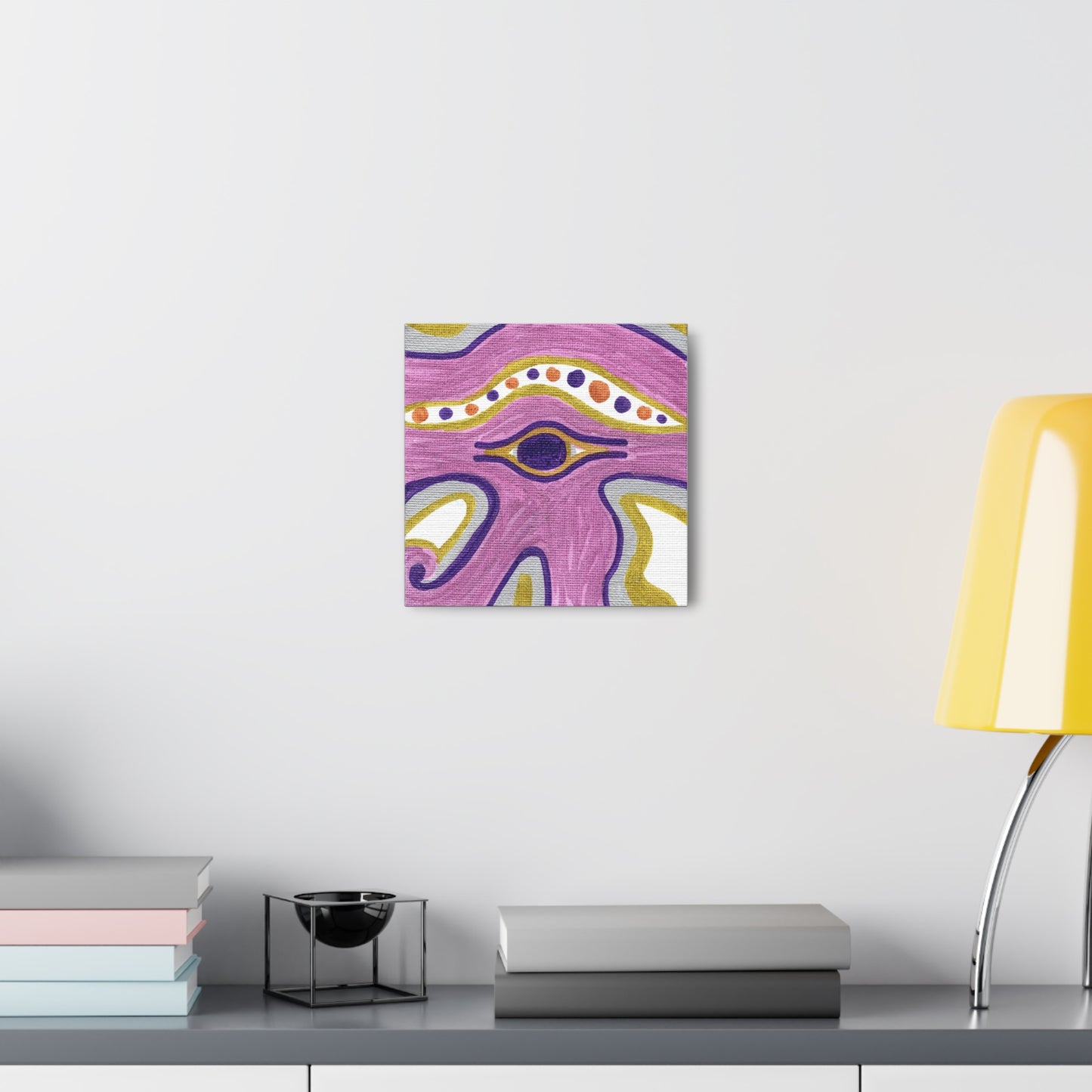 Purple E Caden Caraco Canvas Gallery Wrap