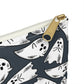 Cute Halloween Ghosts Print Polyester Accessory Pouch Travel Bag