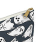 Cute Halloween Ghosts Print Polyester Accessory Pouch Travel Bag