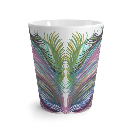 Lyran Leaf Wings Caden Caraco Art Print Latte Mug