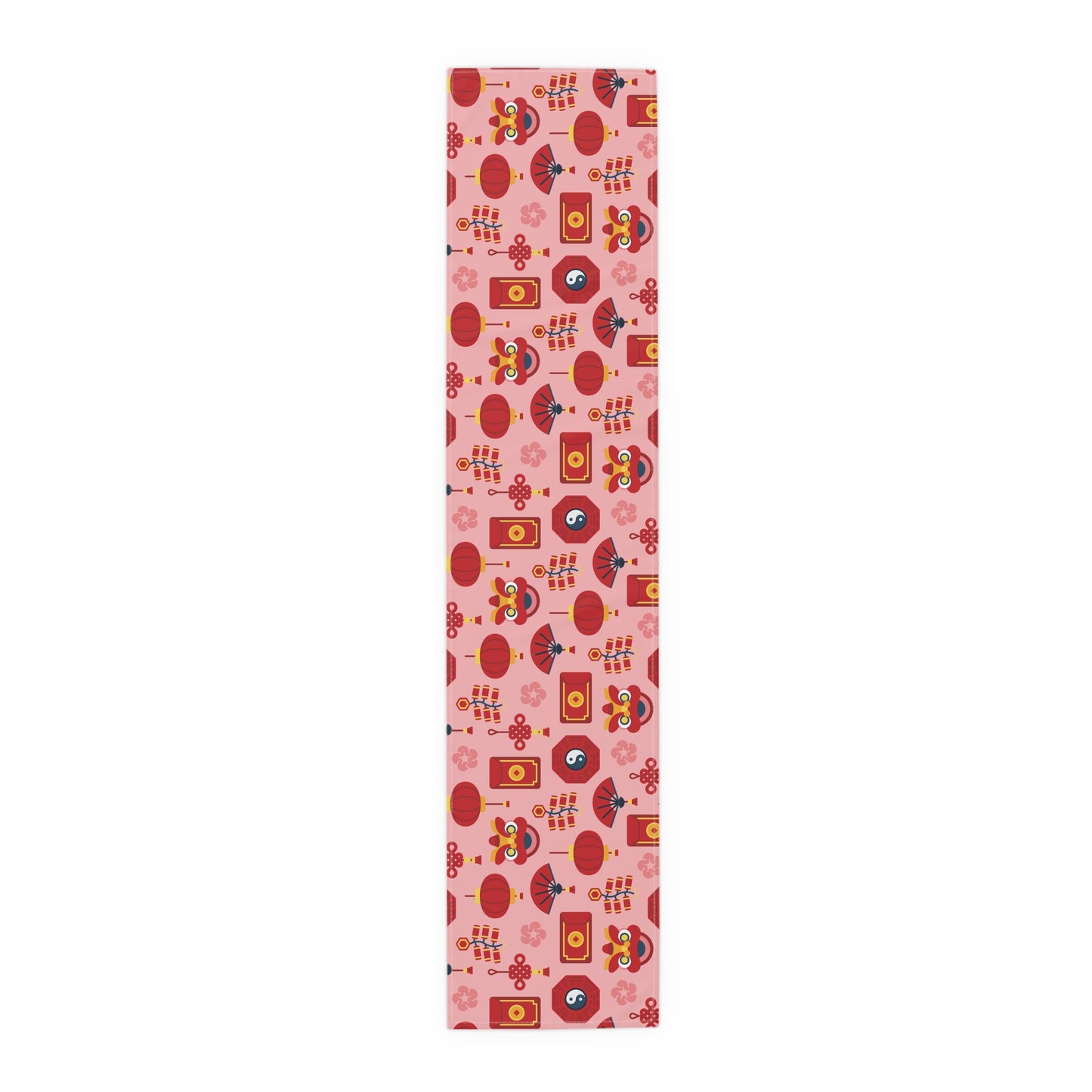 Lunar New Year Of The Dragon Spring Festival Holiday Table Runner - Cotton Or Polyester