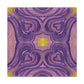 Purple Love Frequency Mosaic Caden Caraco Canvas Gallery Wrap