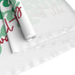 Jingle Jingle Jingle All The Way Retro Style Christmas Print Home Decor Cotton Poly Table Runner