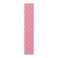 Pink Cheers Champagne Toast Table Runner