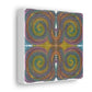 Solar Spirals Mosaic Caden Caraco Canvas Gallery Wrap