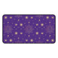 Celestial Gold Sun Stars Tarot Purple Desk Mat - 3 size options