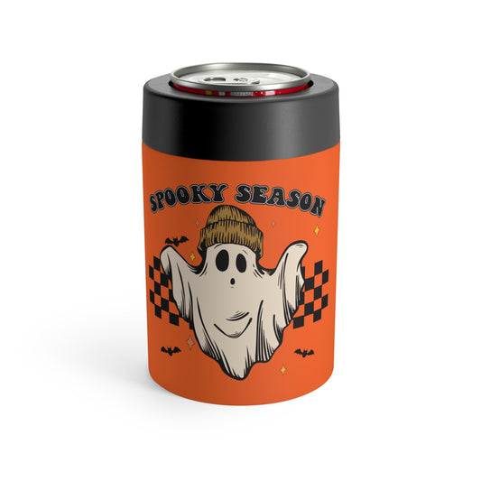 Spooky Season Halloween Ghost Stainless Steel Can Holder