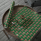 Hi Santa On Candy Cane Retro Christmas Print Holiday Gift Wrap Paper - Glossy Or Matte