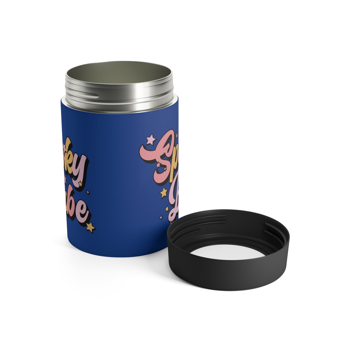 Spooky Babe Halloween Stainless Steel Can Holder