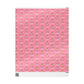 Cheers Champagne Pink Atomic Retro Style Congratulations Gift Wrap Paper - Glossy Or Matte