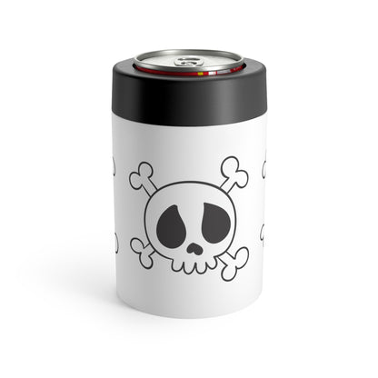 Halloween Skulls Stainless Steel Can Holder