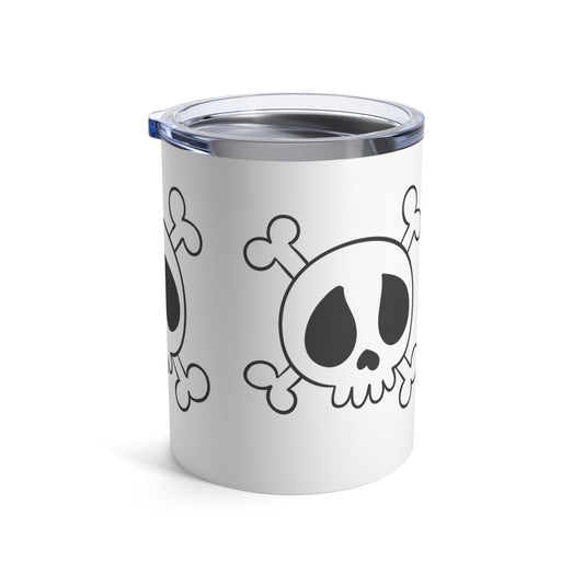 Halloween Skulls Stainless Steel Tumbler 10oz