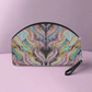 Goddess Vibes Caden Caraco Art Print Cosmetic Travel Makeup Bag Wristlet