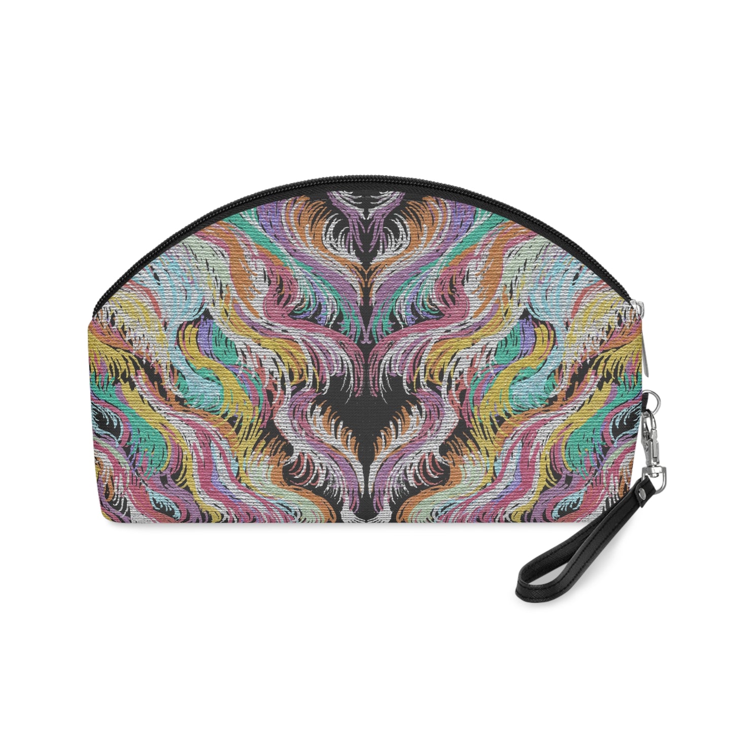 Goddess Vibes Caden Caraco Art Print Cosmetic Travel Makeup Bag Wristlet