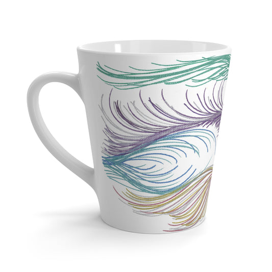 Lyran Angels Caden Caraco Art Print Latte Mug