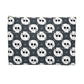 Skulls And Stars Halloween Print Polyester Accessory Pouch Travel Bag