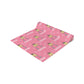 Pink Cheers Champagne Toast Table Runner