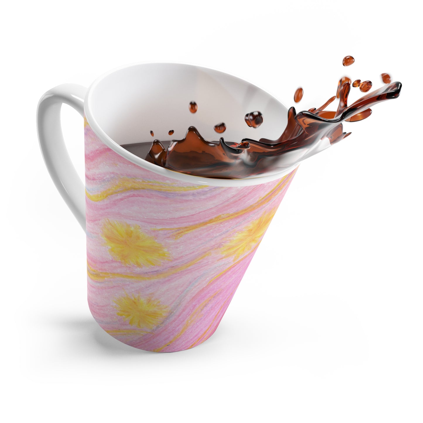 Celestial Sunset Caden Caraco Latte Mug