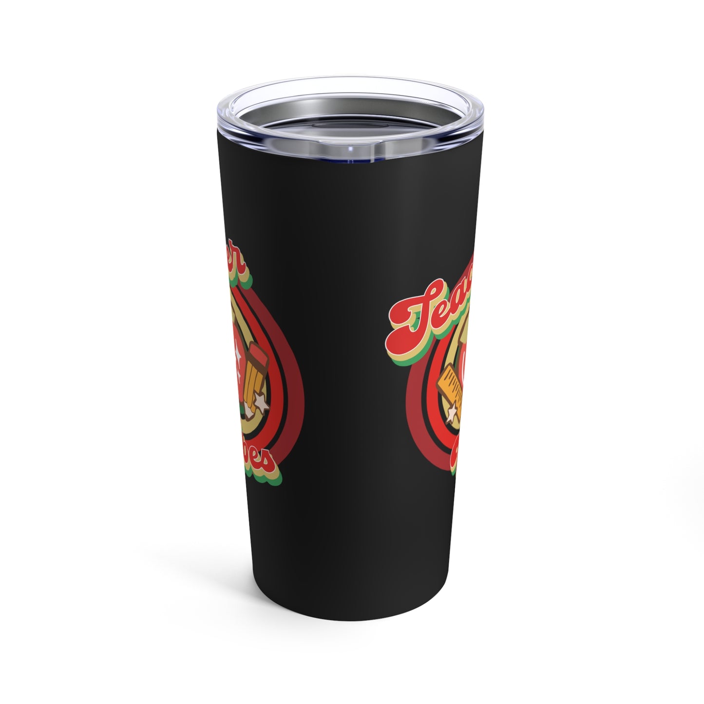 Teacher Vibes Stainless Steel Tumbler 20oz