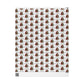 Merry And Bright Buffalo Checkered Trees Christmas Print Holiday Gift Wrap Paper - Glossy Or Matte