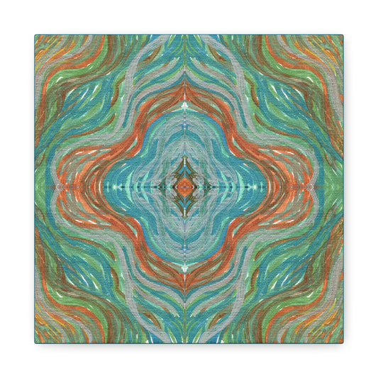 Solar Winds 2 Variation 2 Mosaic Caden Caraco Canvas Gallery Wrap