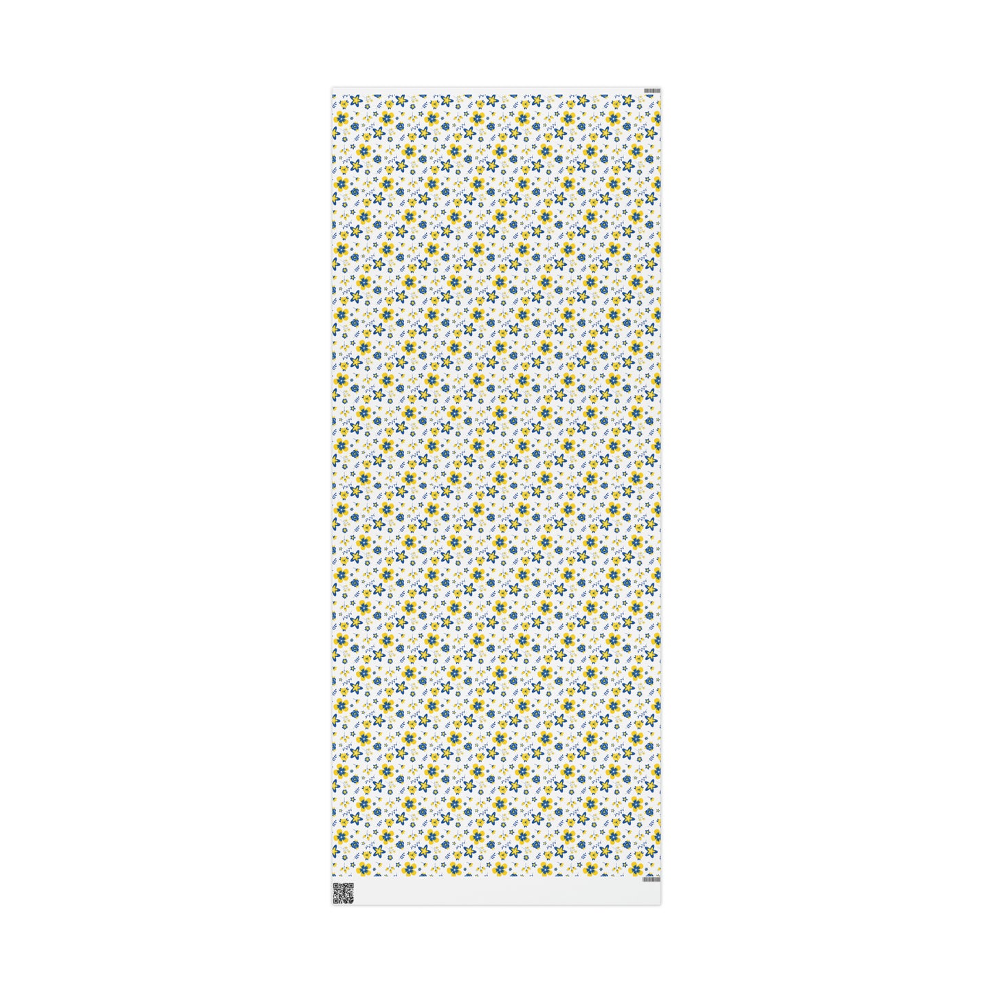 Ukranian Country Flowers Spring Holiday Gift Wrap Paper - Glossy Or Matte