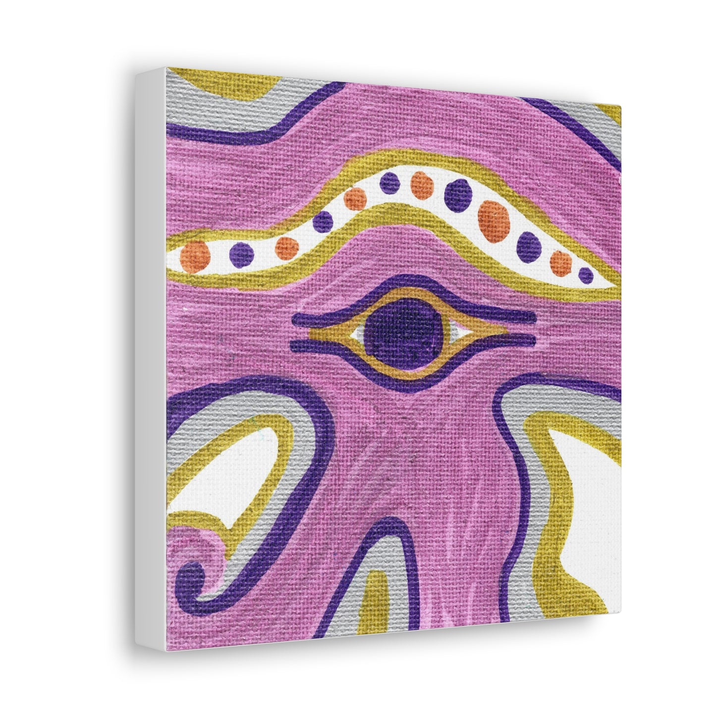 Purple E Caden Caraco Canvas Gallery Wrap