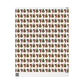 Santa With Christmas Tree Mid Century Retro Christmas Print Holiday Gift Wrap Paper - Glossy Or Matte