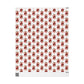 Retro Candy Canes Mid Century Retro Christmas Print Holiday Gift Wrap Paper - Glossy Or Matte