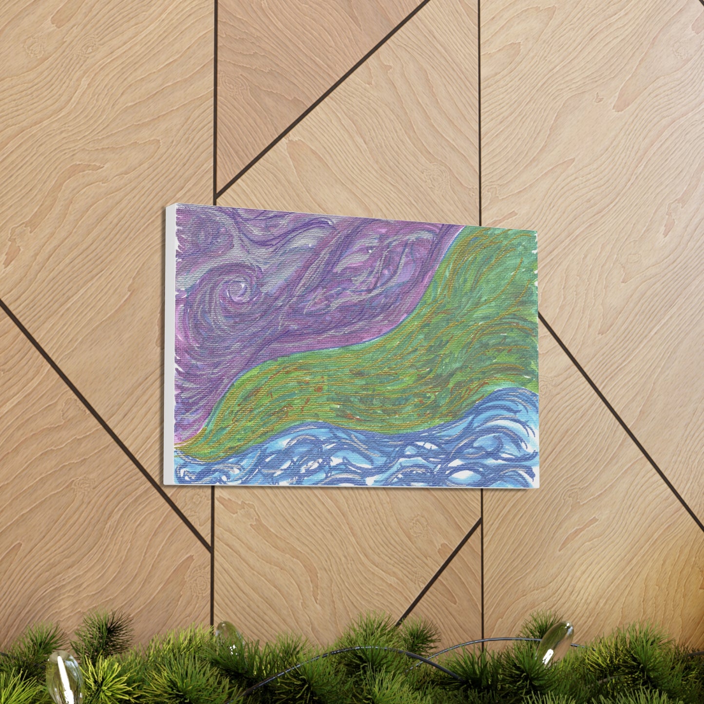 Lumeria Landscape Caden Caraco Art Canvas Gallery Wrap