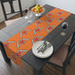 Skeleton Heart Hands Halloween Decor Orange Cotton Poly Table Runner