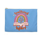 Teaching Is A Work Of Heart Polyester Accessory Pouch Travel Bag