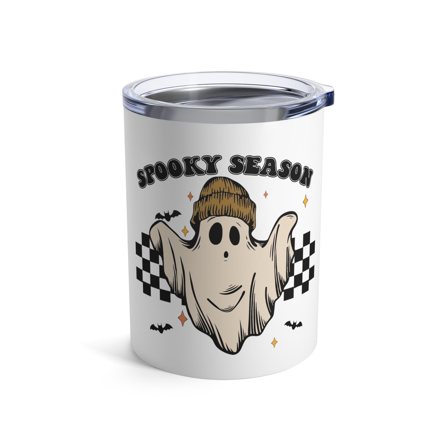 Spooky Season Halloween Ghost Stainless Steel Tumbler 10oz