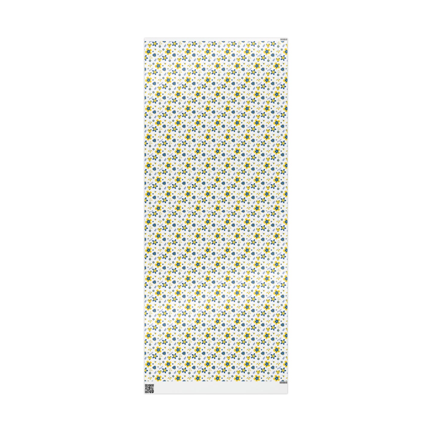 Ukranian Country Flowers Spring Holiday Gift Wrap Paper - Glossy Or Matte