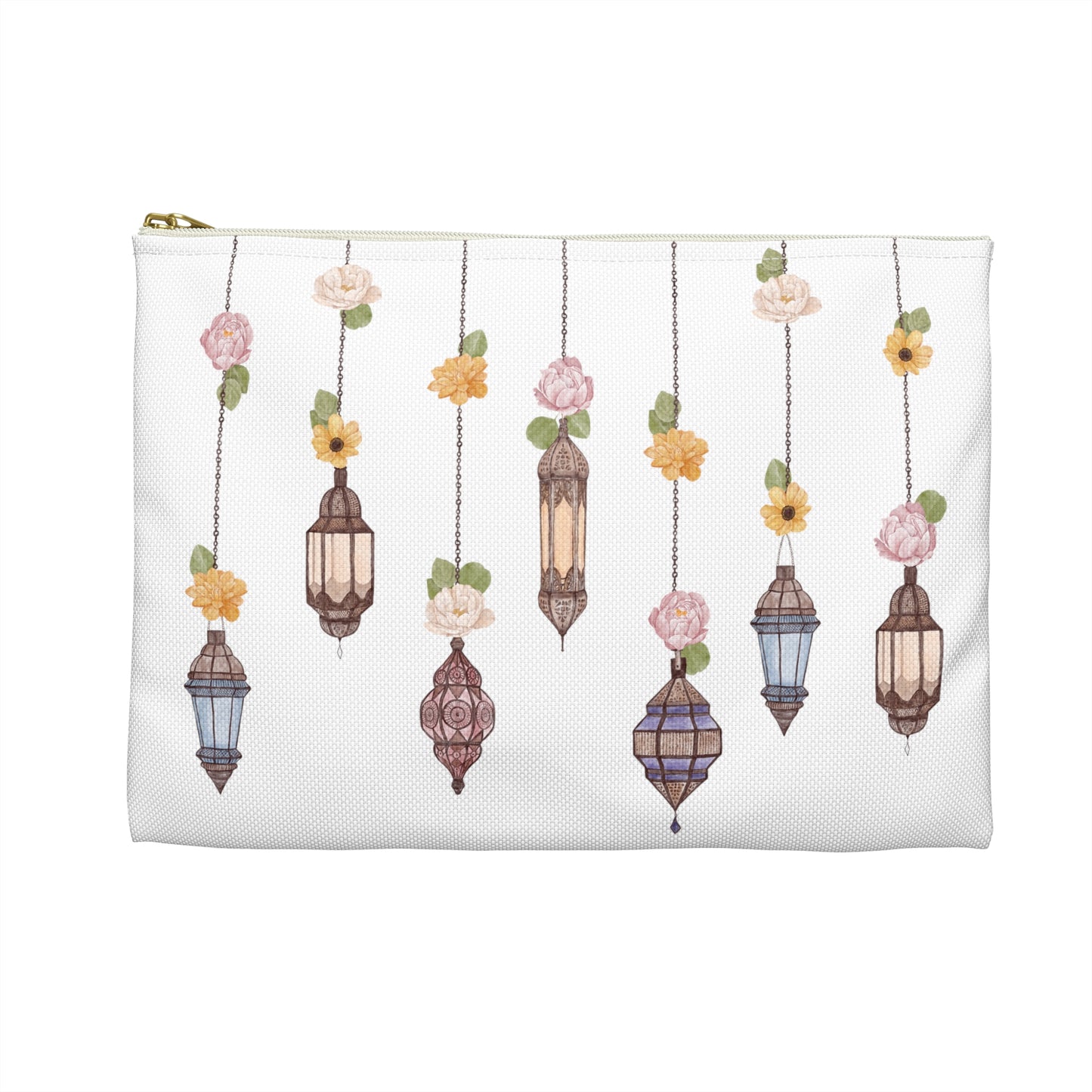 Festival Arabic Lanterns Accessory Pouch Travel Bag