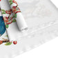 Bluebirds Retro Print Spring Home Decor Cotton Poly Table Runner