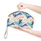 First Class Bon Voyage Cruise Travel Retro Print Makeup Bag