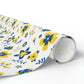 Ukranian Country Flowers Spring Holiday Gift Wrap Paper - Glossy Or Matte