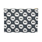 Skulls And Stars Halloween Print Polyester Accessory Pouch Travel Bag