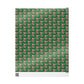 Hi Santa On Candy Cane Retro Christmas Print Holiday Gift Wrap Paper - Glossy Or Matte