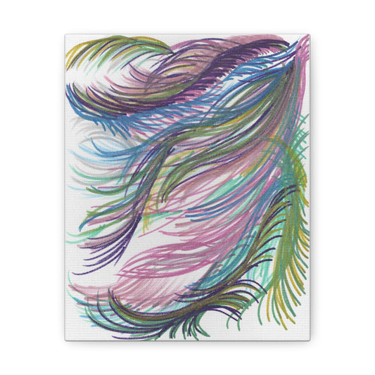 Lyra Leaf Caden Caraco Art Canvas Gallery Wrap