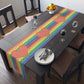 Rainbow Love Pride Cotton Poly Table Runner