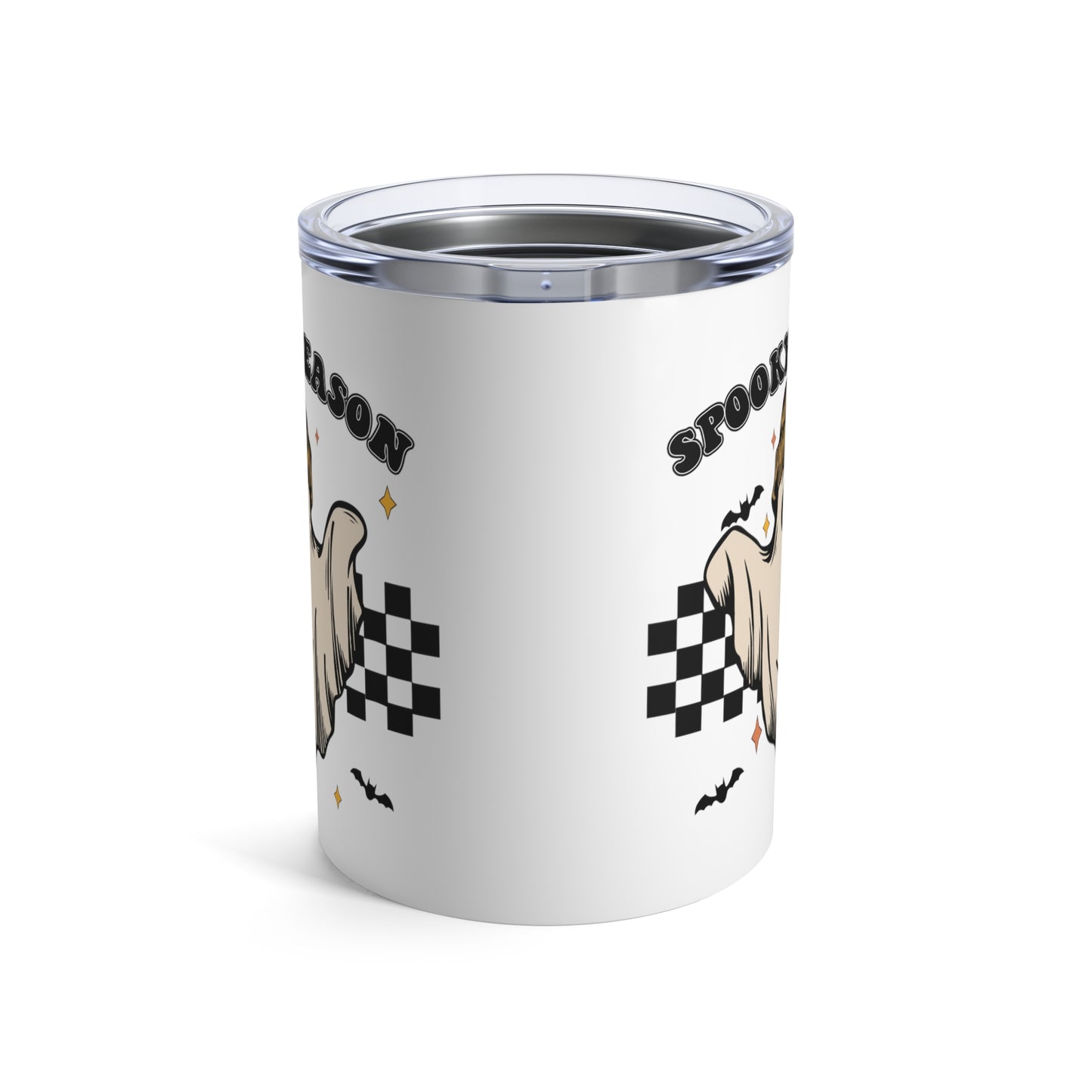 Spooky Season Halloween Ghost Stainless Steel Tumbler 10oz