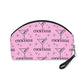 Martini Cocktails Pink Mid Century Retro Style Travel Cosmetic Makeup Bag