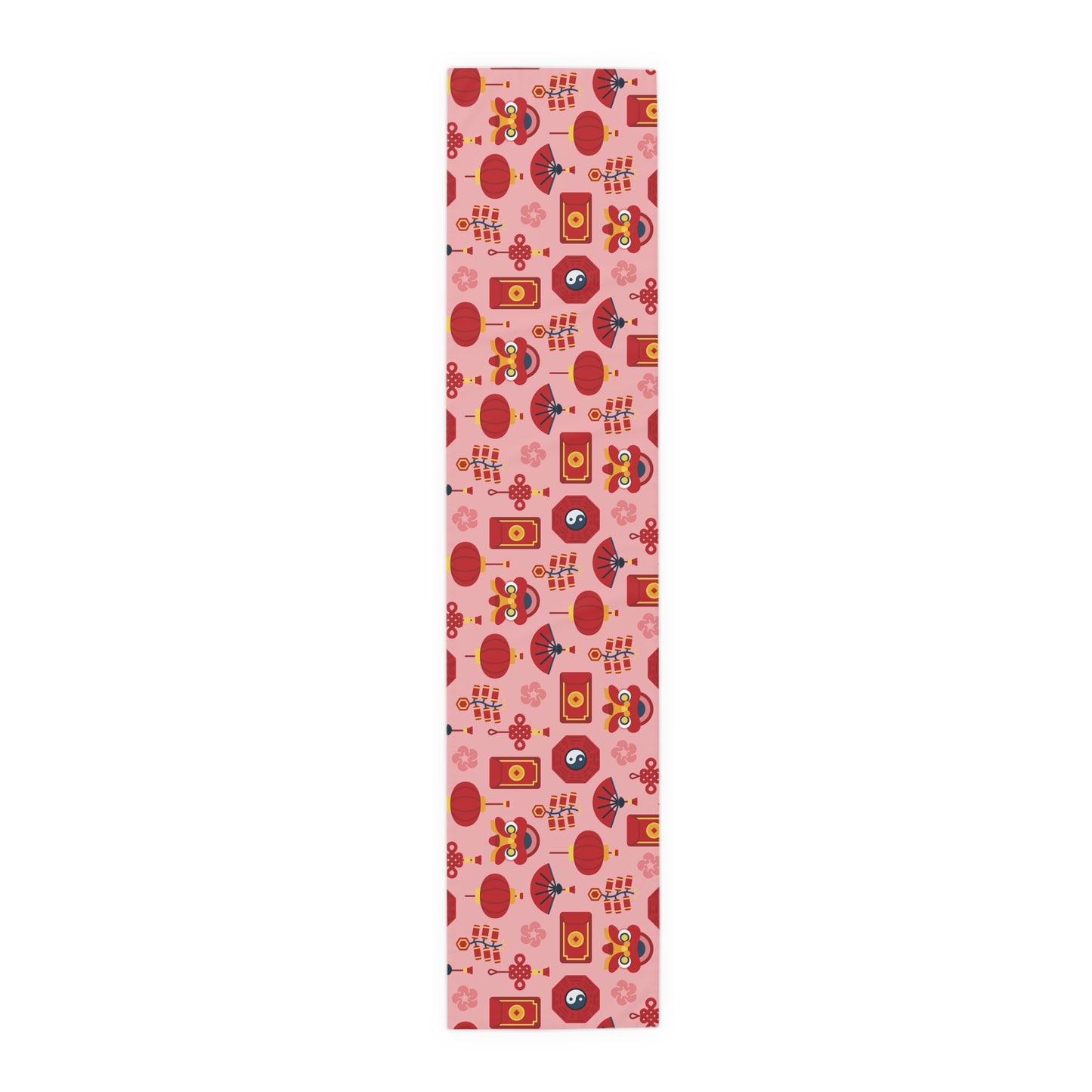 Lunar New Year Of The Dragon Spring Festival Holiday Table Runner - Cotton Or Polyester