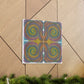 Solar Spirals Mosaic Caden Caraco Canvas Gallery Wrap