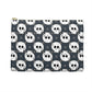 Skulls And Stars Halloween Print Polyester Accessory Pouch Travel Bag