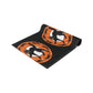 Black Cats Retro Halloween Print Black Cotton Poly Table Runner