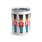 Christmas Toy Soldiers Retro Mid Century Christmas Print Stainless Steel Tumbler 10oz