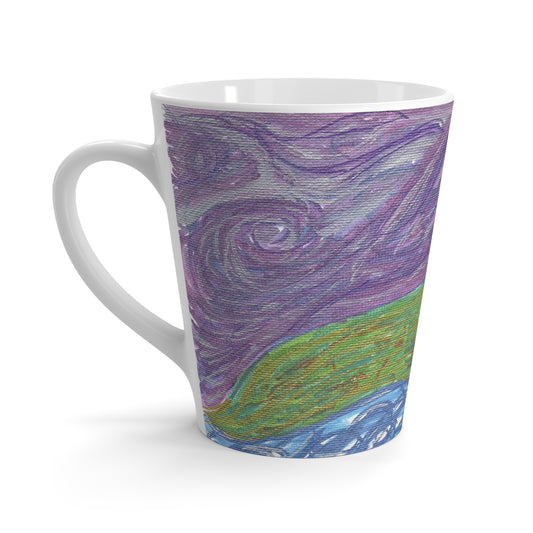 Lumerian Landscape Caden Caraco Art Print Latte Coffee Mug